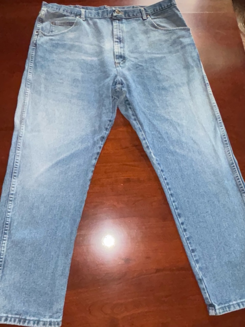 Wranglers Light Blue Relaxed Men's Jeans BIG & TALL 42x30
